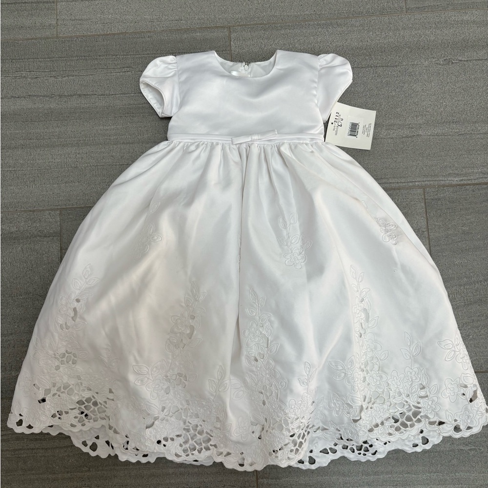 Tots Fifth Avenue Dress Baptismal or Wedding